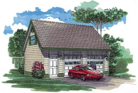 cape cod style metal garage house|Plan 55530 .